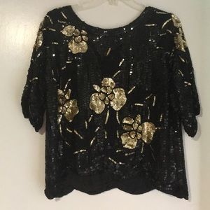 Vintage Sequin Top